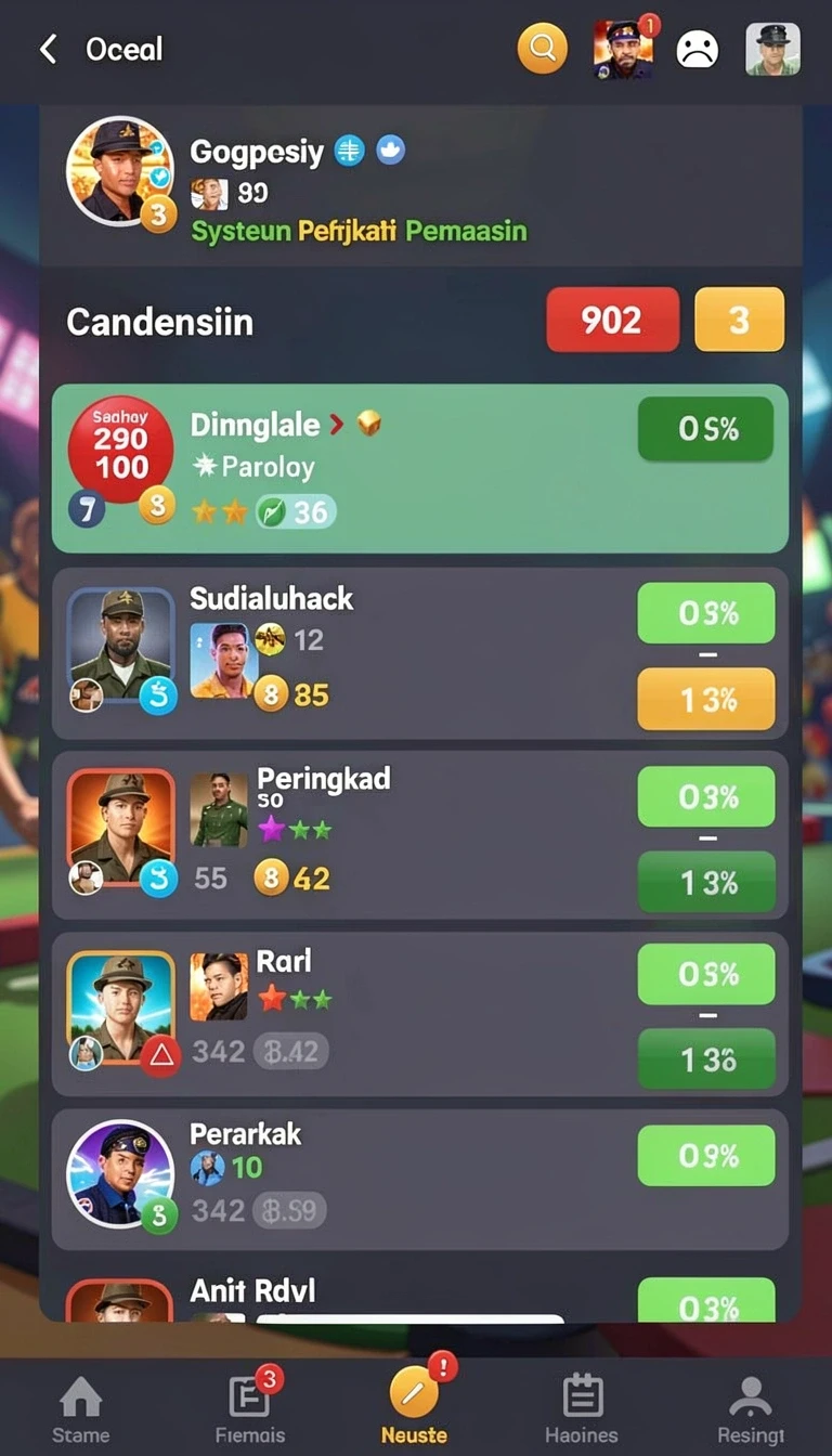 Galeri pratinjau visual okgames build APK resmi terbaru